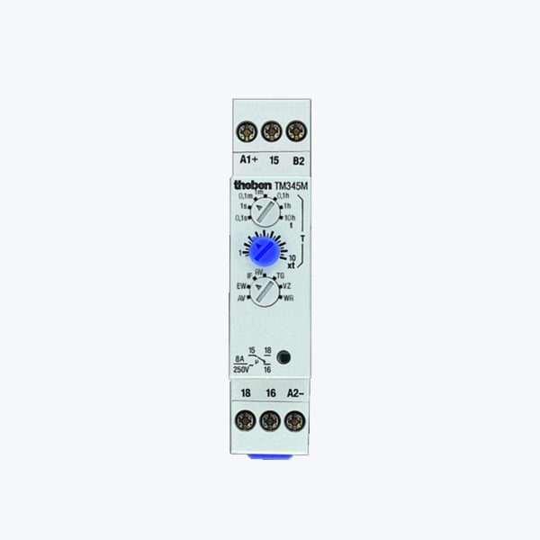 TM 345 M - Relais temporisé électronique